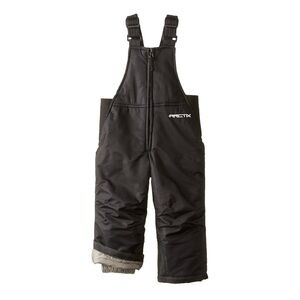 Arctix Black Chest High Snow Bib Overalls Unisex Toddler Size 18M NWOT